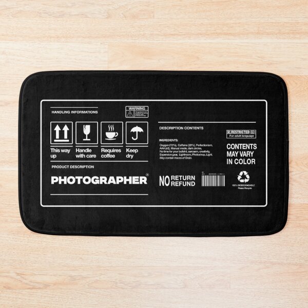Item preview, Photographer Product Label designed and sold by Sukistic.