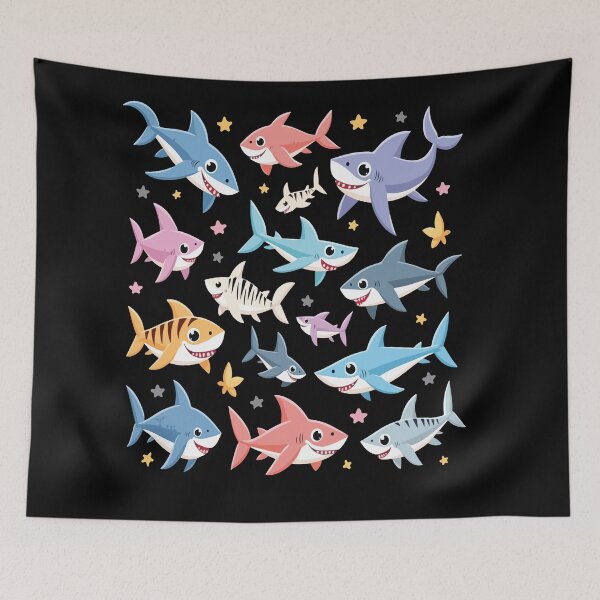 Item preview, Shark Collection Patern designed and sold by DesginsDone.
