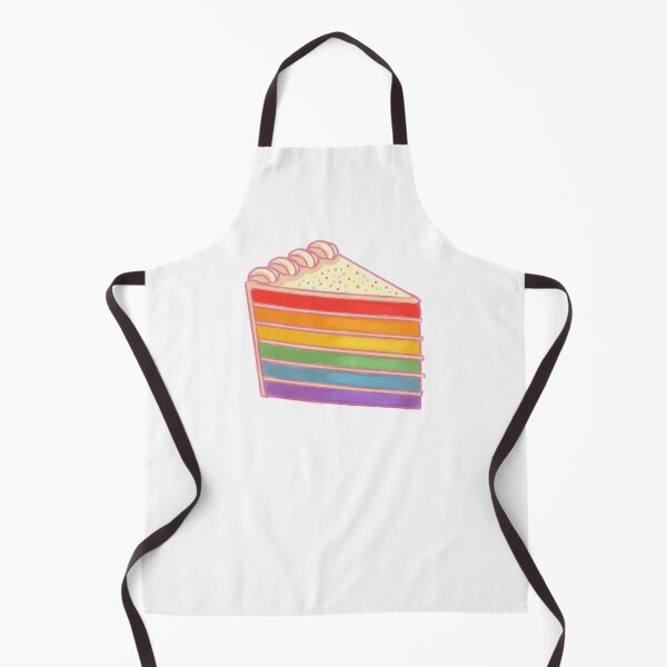 Item preview, Rainbow Cake Slice designed and sold by starlit-art.