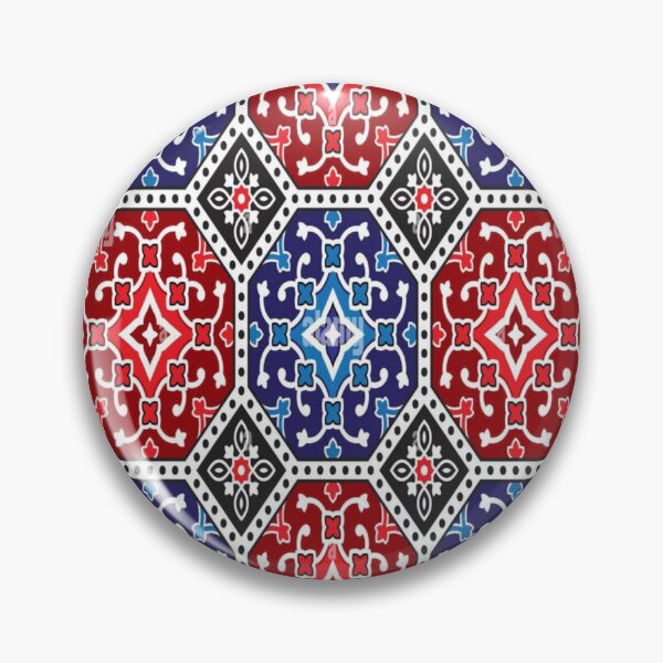 Item preview, Ajrak sindhi Culture colorful pattern  designed and sold by Areebanawab.