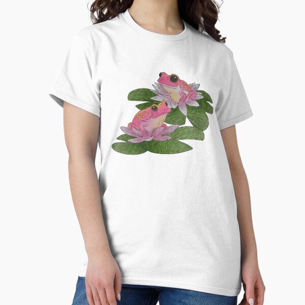 Item preview, Water Frilies- Water Lily and Frog Animal-Flower Hybrid designed and sold by Marguerite Artistry.