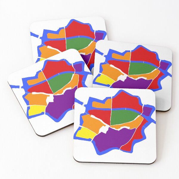 Item preview, Zwolle Binnenstad in regenboog kleuren designed and sold by FOTOwerk_Fris-Art.