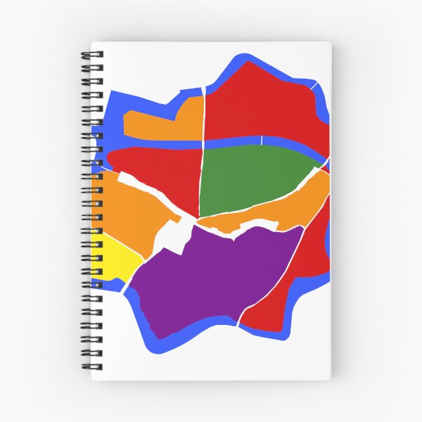 Item preview, Zwolle Binnenstad in regenboog kleuren designed and sold by FOTOwerk_Fris-Art.