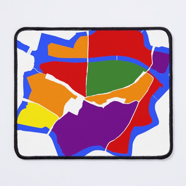 Item preview, Zwolle Binnenstad in regenboog kleuren designed and sold by FOTOwerk_Fris-Art.