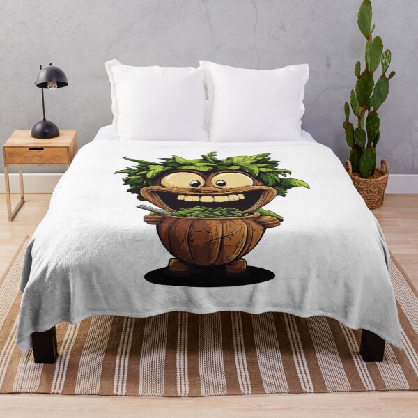 Item preview, Happy Yerba Mate Character – Funny Herbal Tea Lover Cartoon designed and sold by flamini.