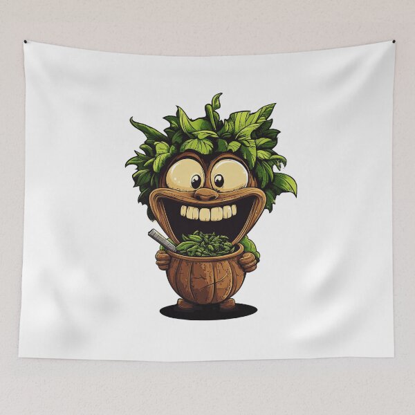 Item preview, Happy Yerba Mate Character – Funny Herbal Tea Lover Cartoon designed and sold by flamini.