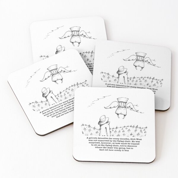 Item preview, Dirk West and the flying chair designed and sold by Quahx.