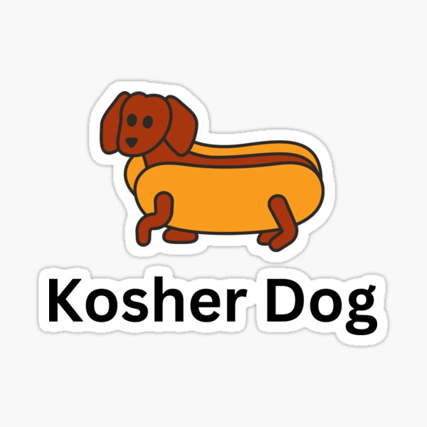 Item preview, Kosher Dog designed and sold by craftsbymaya.