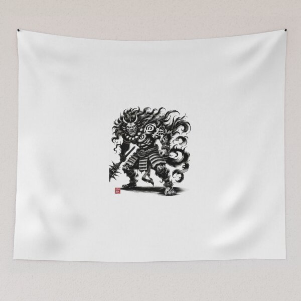 Item preview, Oni Yokai Japanese vintage designed and sold by SaNNty.