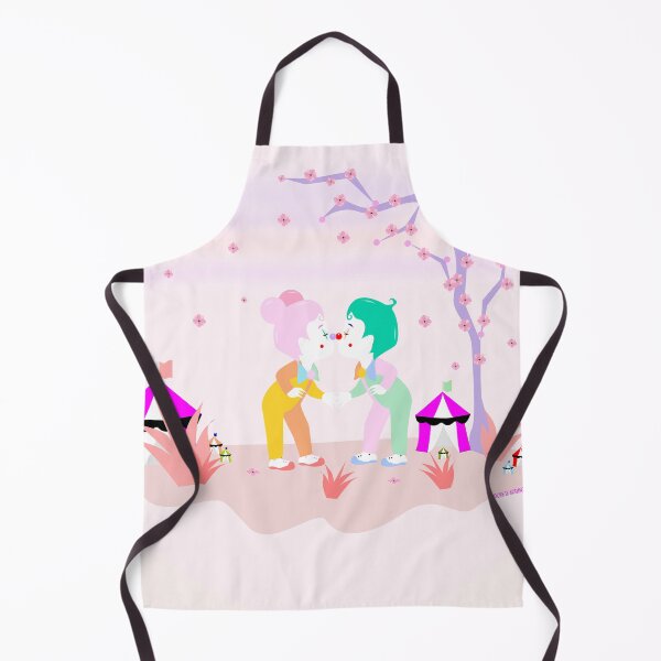 Item preview, CIRCUS IN SPRING: KISSING KLOWNS designed and sold by Antisocial Creatives.