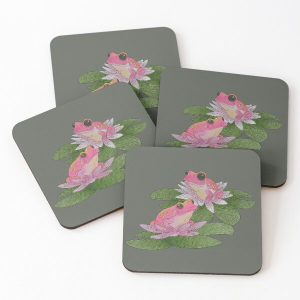 Aperçu de l'œuvre Water Frilies - Hybride animal-fleur nénuphar et grenouille créée et vendue par Marguerite Artistry.