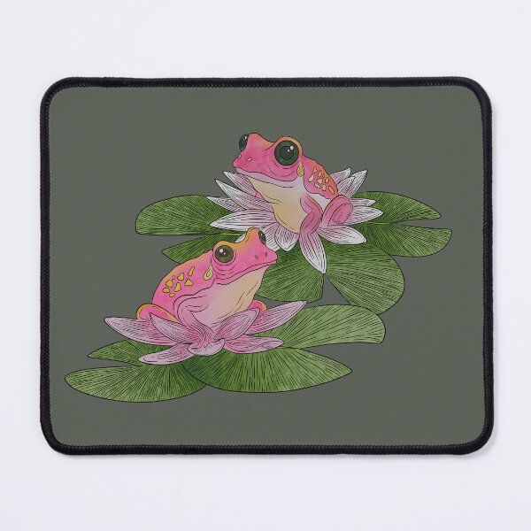 Item preview, Water Frilies- Water Lily and Frog Animal-Flower Hybrid designed and sold by Marguerite Artistry.
