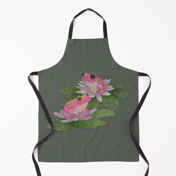 Aperçu de l'œuvre Water Frilies - Hybride animal-fleur nénuphar et grenouille créée et vendue par Marguerite Artistry.