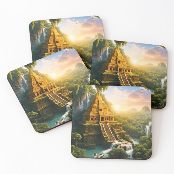 Item preview, Ancient Lost City in the Jungle designed and sold by PhoceaWallpaper.