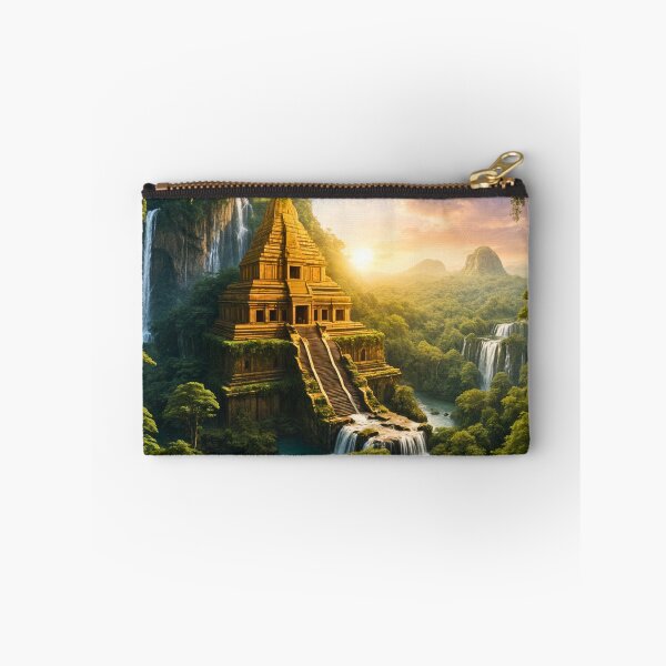 Item preview, Ancient Lost City in the Jungle designed and sold by PhoceaWallpaper.