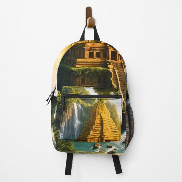 Item preview, Ancient Lost City in the Jungle designed and sold by PhoceaWallpaper.