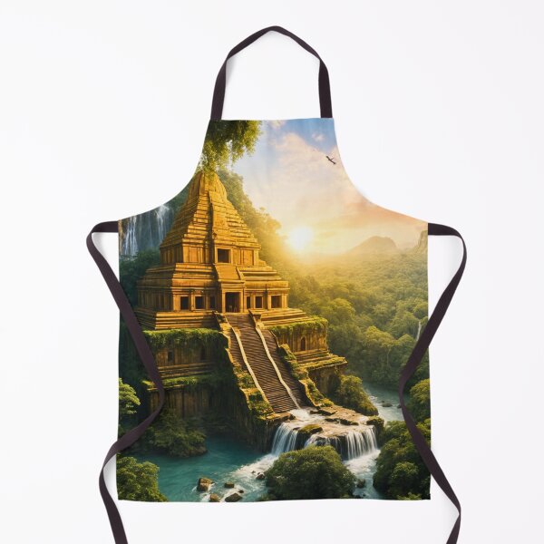 Item preview, Ancient Lost City in the Jungle designed and sold by PhoceaWallpaper.