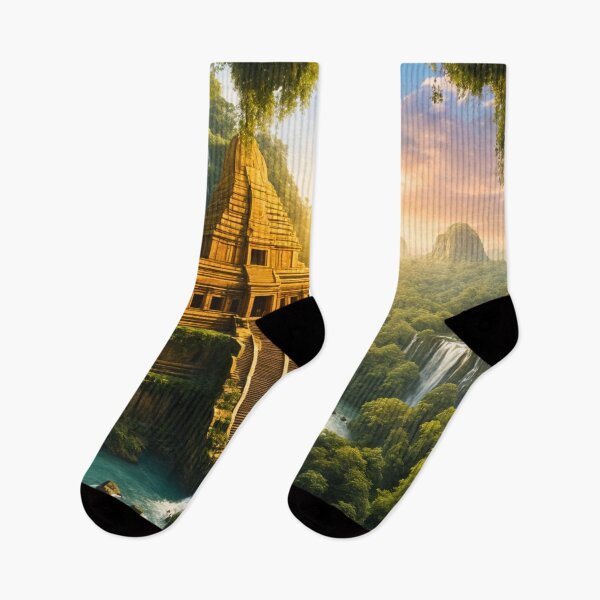 Item preview, Ancient Lost City in the Jungle designed and sold by PhoceaWallpaper.