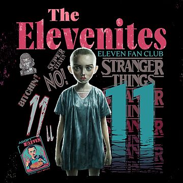 Artwork thumbnail, STRANGER THINGS Eleven. Stranger Things Characters, Eleven. Stranger Things Quotes, Eleven. by bekksa