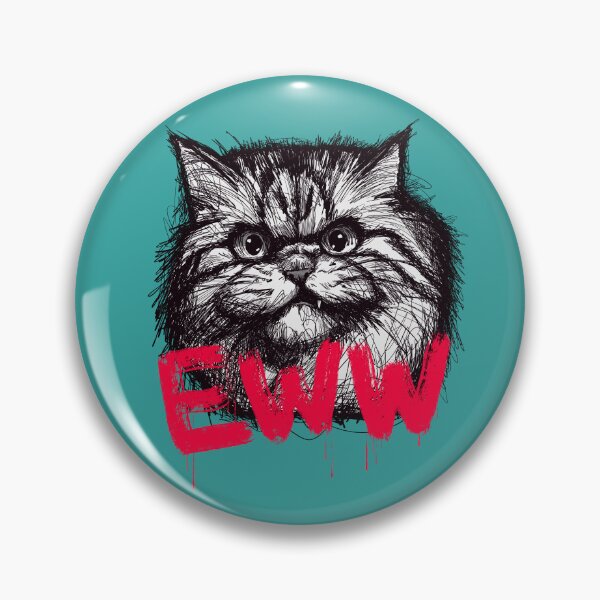 Item preview, Cat Says Eww designed and sold by KilkennyCat Art.