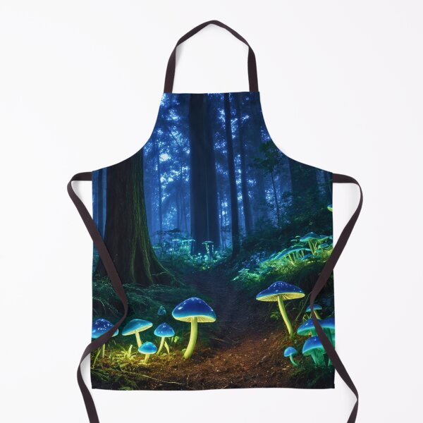 Item preview, Bioluminescent Forest designed and sold by PhoceaWallpaper.