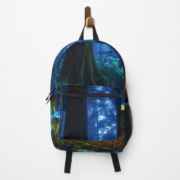 Vista previa del artículo con la obra «Bosque bioluminiscente», diseñado y vendido por PhoceaWallpaper.