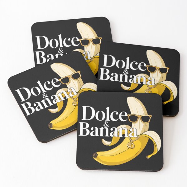 Item preview, Dolce & Banana Funny Luxury Parody Art designed and sold by ZingZest.