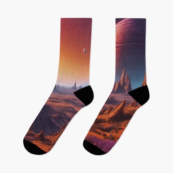 Item preview, Alien Planet Landscape designed and sold by PhoceaWallpaper.