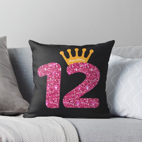 Item preview, 12th Queens Crow Happy Birthday for Girls designed and sold by melsens.
