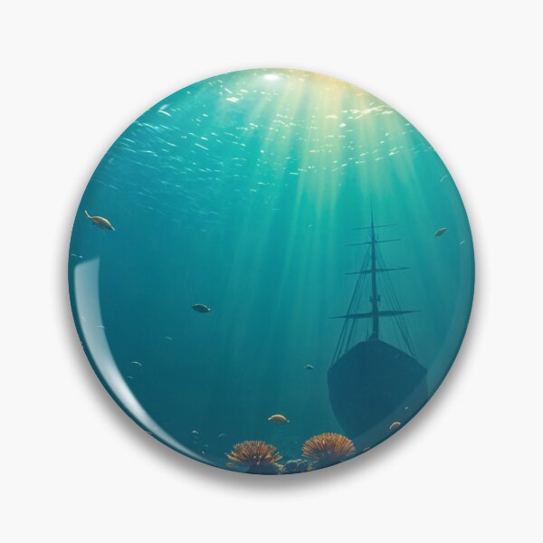 Item preview, Deep Underwater World designed and sold by PhoceaWallpaper.