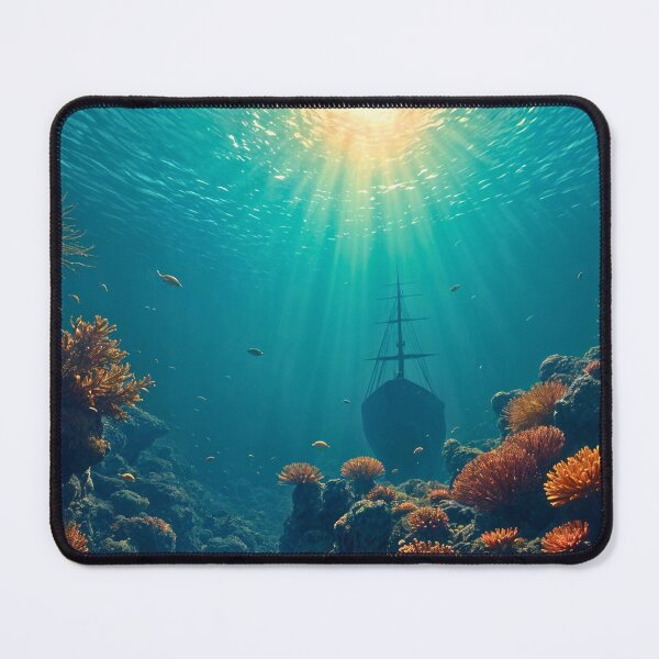 Item preview, Deep Underwater World designed and sold by PhoceaWallpaper.