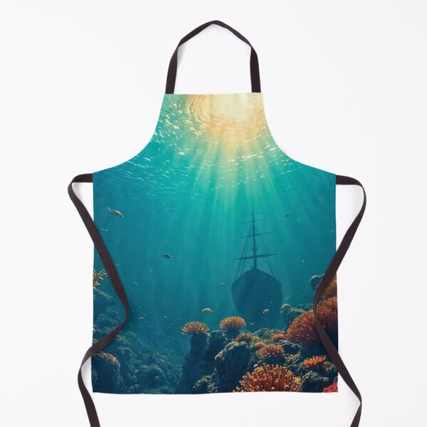 Item preview, Deep Underwater World designed and sold by PhoceaWallpaper.