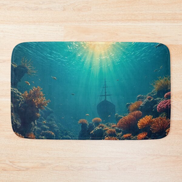 Item preview, Deep Underwater World designed and sold by PhoceaWallpaper.