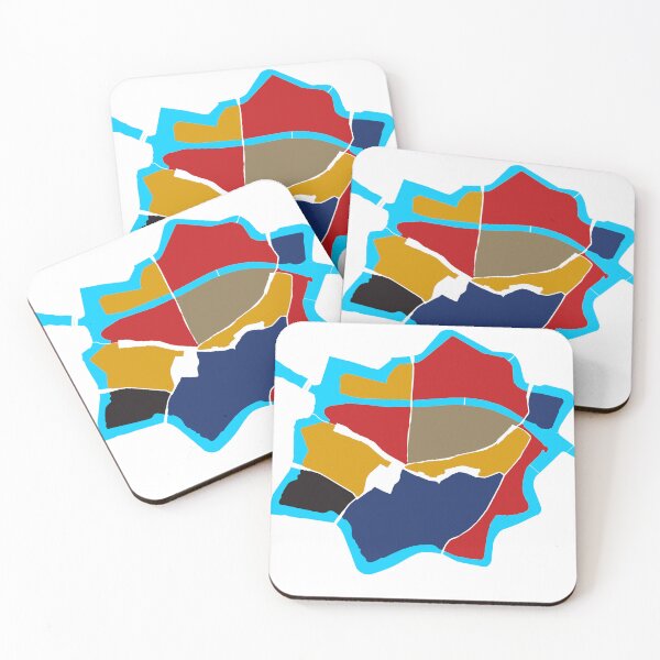 Item preview, Zwolle Binnenstad in Stijl kleuren designed and sold by FOTOwerk_Fris-Art.