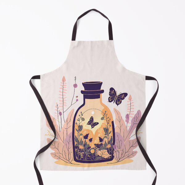 Item preview, Enchanted Butterfly Potion Mystical Floral designed and sold by onyxember.