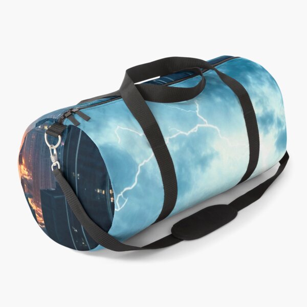 Item preview, Storm Over a Megacity designed and sold by PhoceaWallpaper.