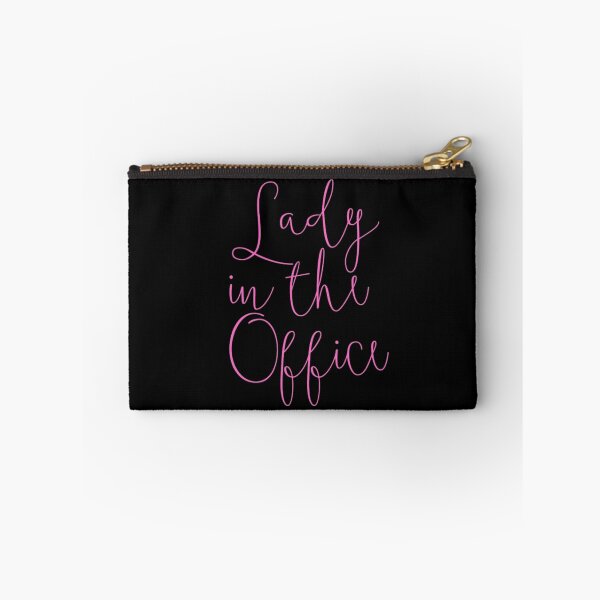 Item preview, Lady In the Office (Pink Words and Black Background) designed and sold by KayLadyBug.