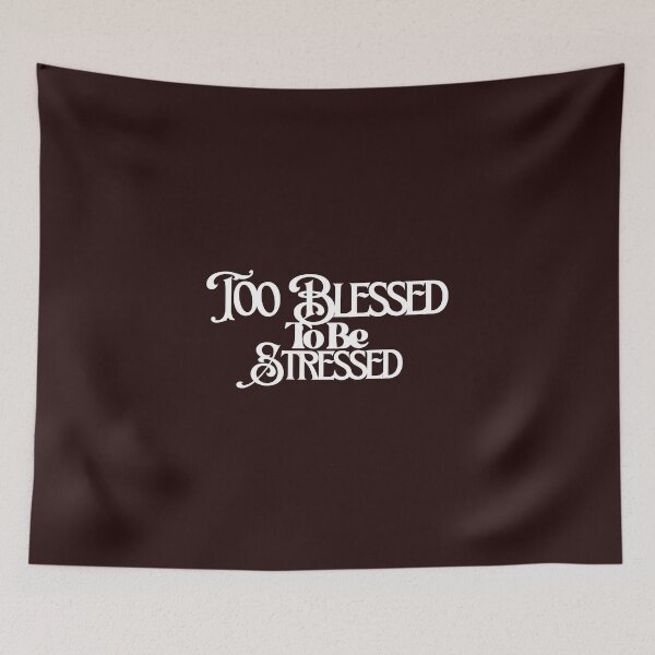 Item preview,   Christian Faith apparel. Too Blessed To Be stressed designed and sold by Cjhub.