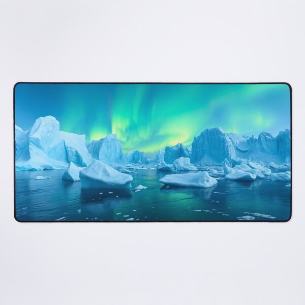 Item preview, Floating Iceberg Paradise designed and sold by PhoceaWallpaper.