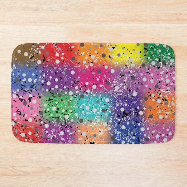 Item preview, polkadot - dark - rainbow designed and sold by tangerinedusk.