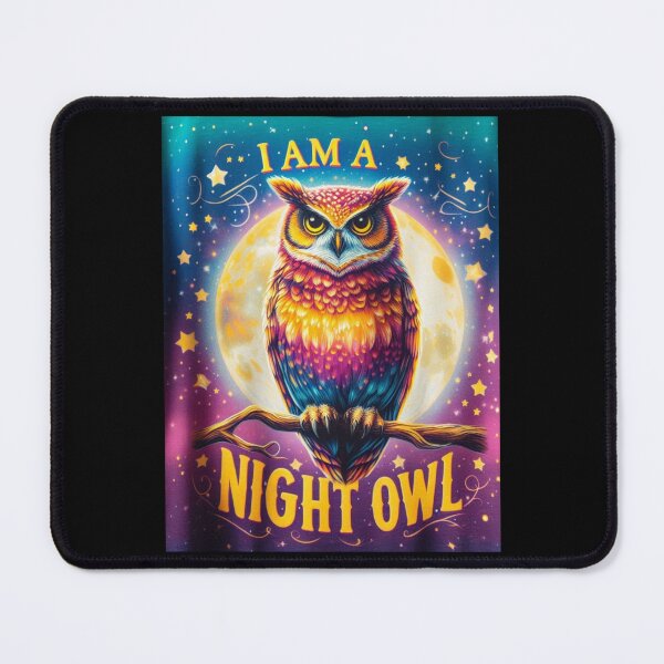Item preview, Night Owl – Mystical Owl for Night Lovers designed and sold by Design by Anthony .