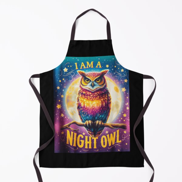 Item preview, Night Owl – Mystical Owl for Night Lovers designed and sold by Design by Anthony .