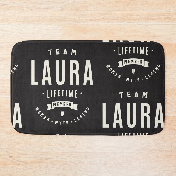 Item preview, Team Laura Lifetime Member Funny Name Laura designed and sold by cidolopez.