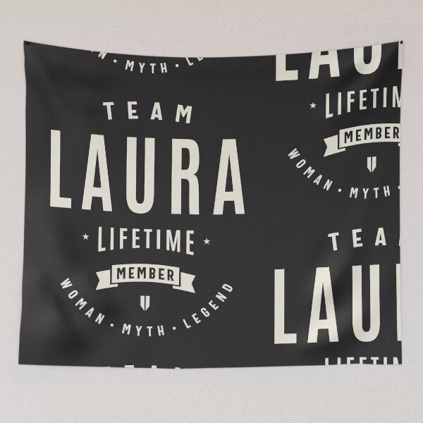 Item preview, Team Laura Lifetime Member Funny Name Laura designed and sold by cidolopez.