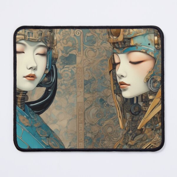 Item preview, Robot Shunga Hybrid Imitation Japanese Erotica #98 designed and sold by NickWhittleArt.