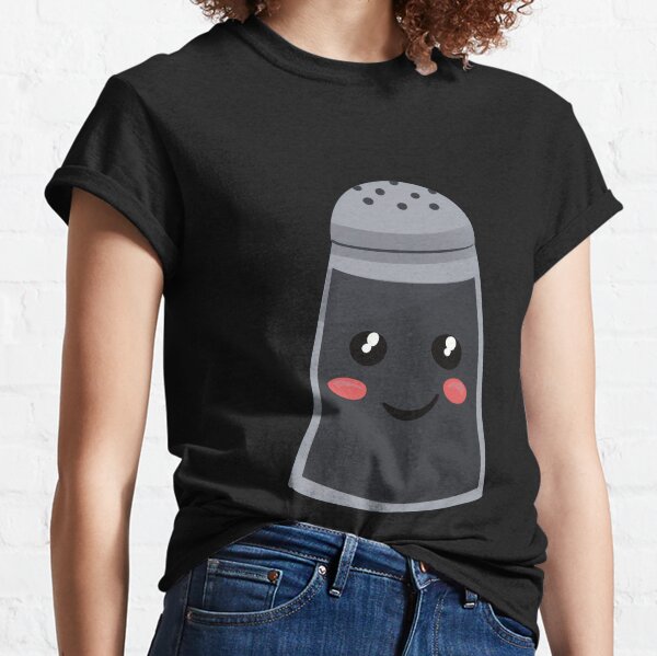 Vista previa del artículo con la obra «Camiseta de hombre con diseño a juego de parejas de Pepper Shaker», diseñado y vendido por OlavLiv.