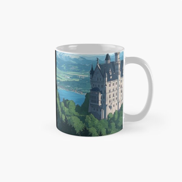 Item preview, Neuschwanstein Castle | Anime style designed and sold by ComicsFactory.