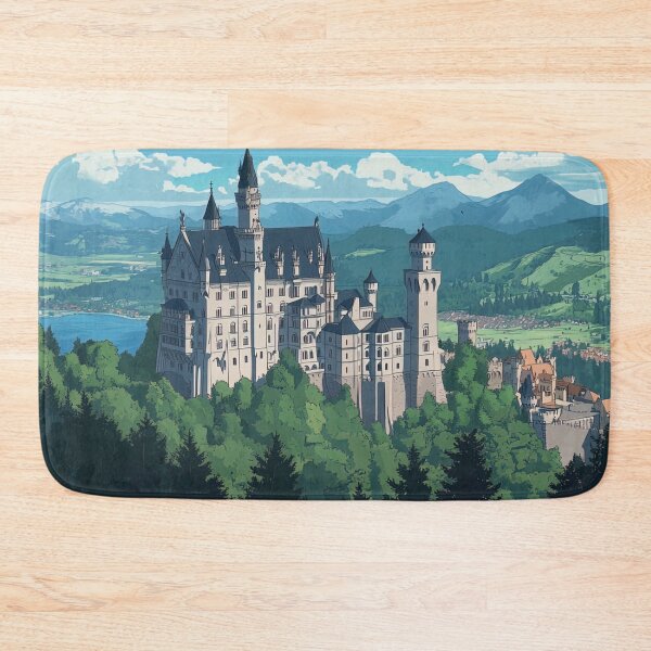 Item preview, Neuschwanstein Castle | Anime style designed and sold by ComicsFactory.