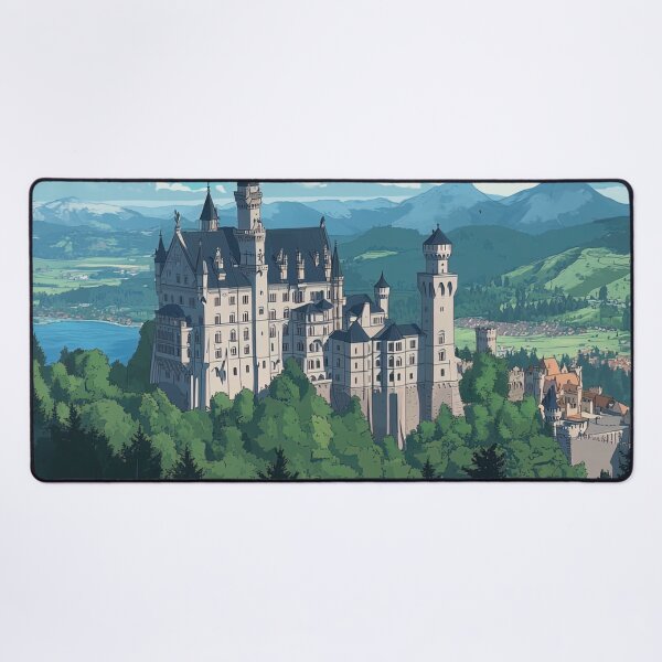 Item preview, Neuschwanstein Castle | Anime style designed and sold by ComicsFactory.