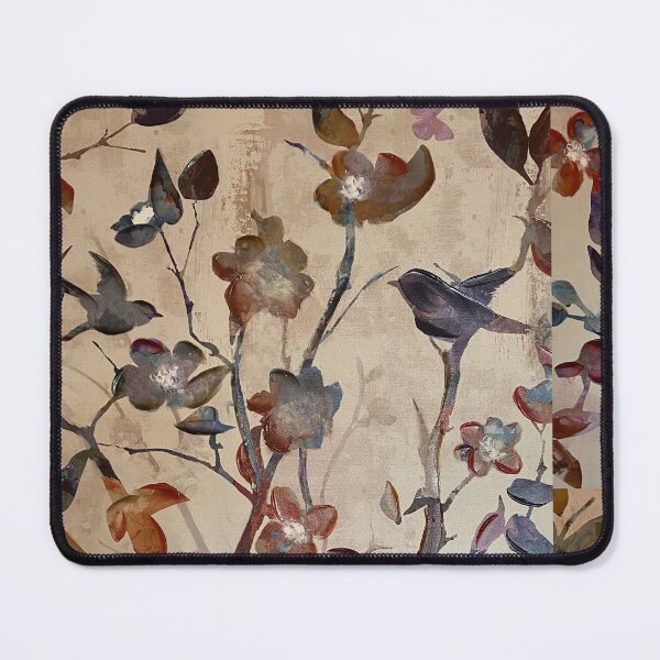 Item preview, Brown and Birds and Leaves designed and sold by SucculentLovers.